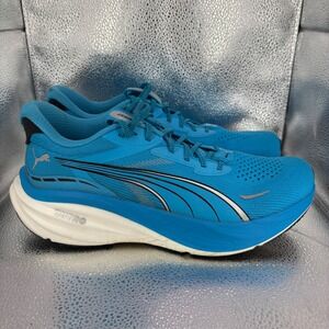 Puma Magnify Nitro 2 Mens Running Shoes Blue Silver 311046-05 Size 10